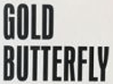 GOLD BUTTERFLY